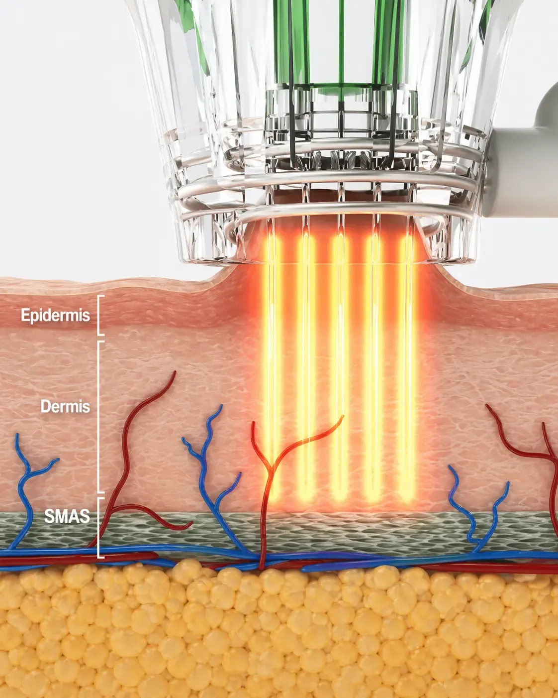 RF Microneedling — precision treatment